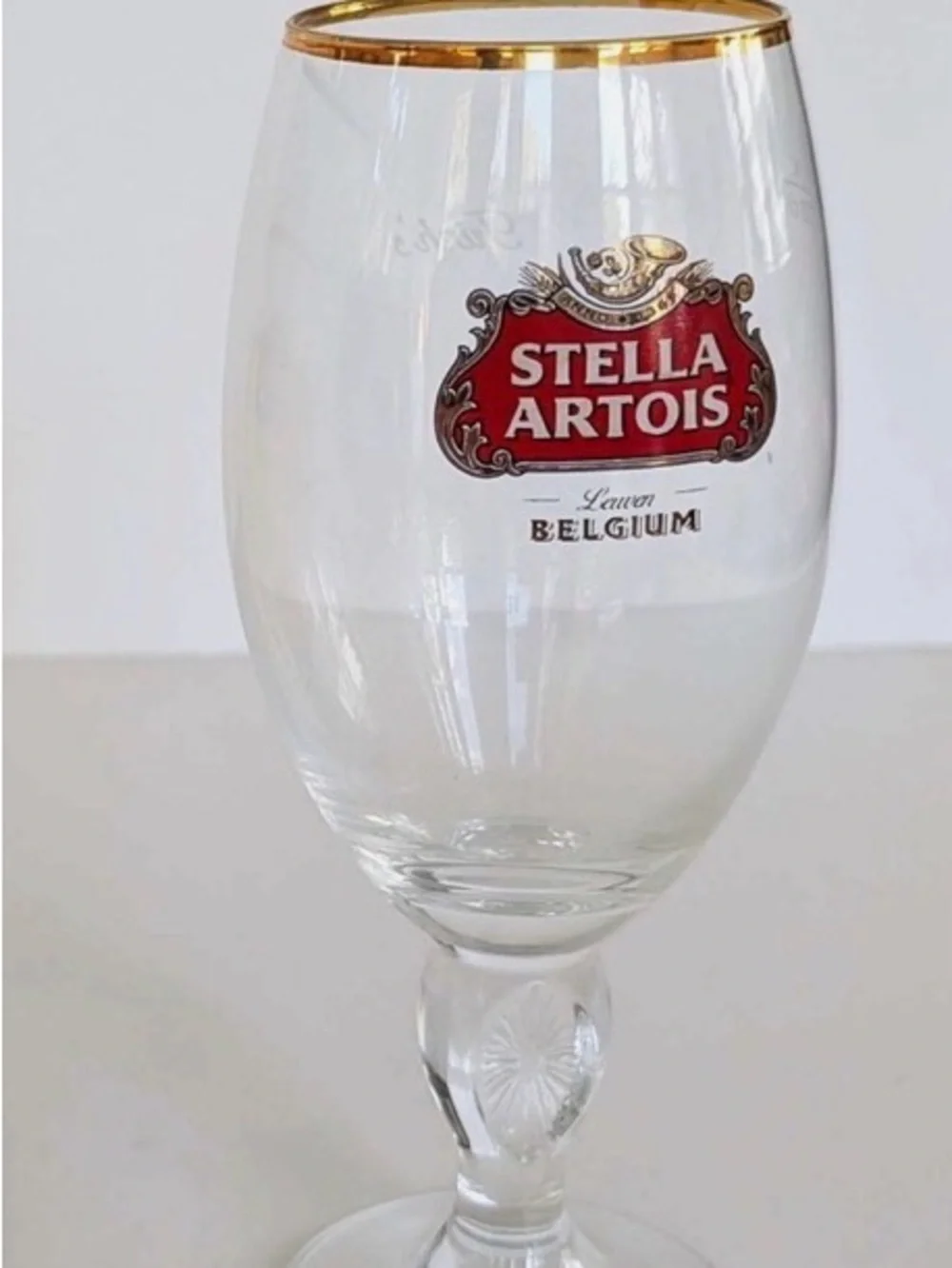 Stella Artois Gold Beer Chalice – Branded Glassware